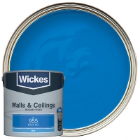 Wickes  Wickes Brilliant Blue - No.955 Vinyl Matt Emulsion Paint - 2