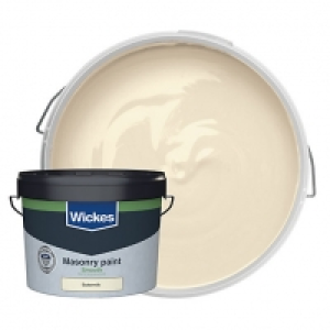 Wickes  Wickes Masonry Smooth Buttermilk 10L