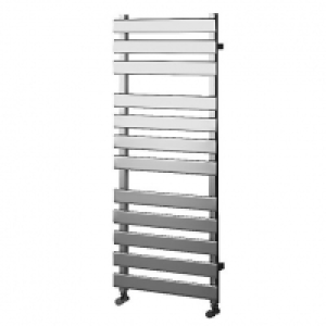 Wickes  Wickes Haven Flat Panel Designer Towel Radiator - Chrome 800