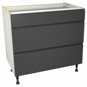 Camden Carbon 3 Drawer Unit - 900mm £685.00