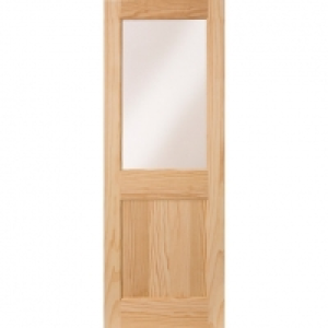 Wickes Tamar External Pine Door Glazed 1 Panel 1981 x 762mm &pound;125.00