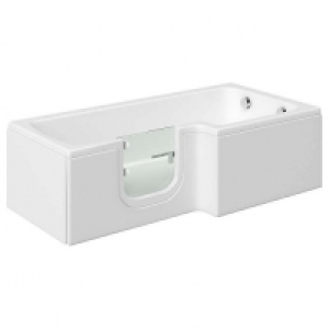 Wickes Solarna L-Shaped Left Hand Easy Access Bath - 1700 x  £2,989.00