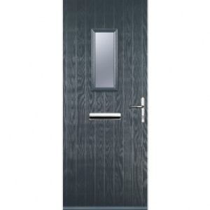 Euramax 1 Square Grey Left Hand Composite Door 920mm x 2100m &pound;745.00