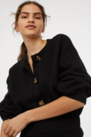 Rib-knit cardigan £12.00