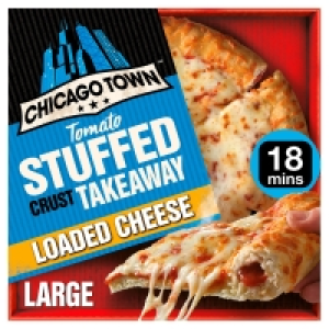 Chicago Town Takeaway Large Stuffed Crust Cheese Pizza 630g £3.50