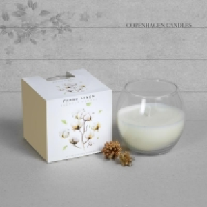 Fresh Linen Copenhagen Candle Jar £1.50