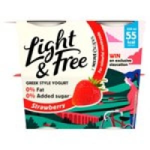 Light & Free Strawberry Yogurt £1.25
