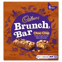 Iceland  Cadbury Brunch Bar Choc Chip 6 Pack 192g