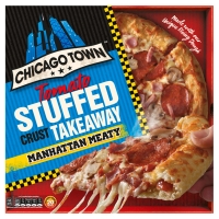 Iceland  Chicago Town Takeaway Large Stuffed Manhattan Meaty Pizza 65