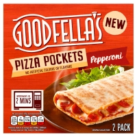 Iceland  Goodfellas 2 Pizza Pockets Pepperoni 250g