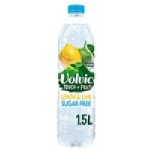 Volvic Touch of Fruit Sugar Free Lemon & Lime Natural Flavou £1.00