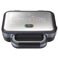 RobertDyas  Breville VST041 Deep-Fill 900W Sandwich Toaster - Black and 