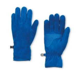 Crane Blue Fleece Gloves