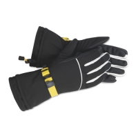 Aldi  Inoc Yellow Ski Gloves