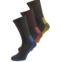 Aldi  Mens Black & Colour Socks