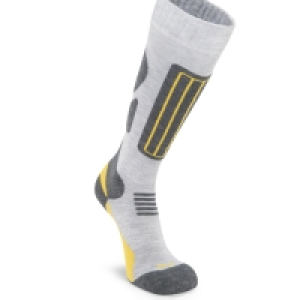 Aldi  Inoc Adults Light Grey Ski Socks