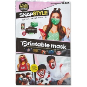 Snapstyle Printable Mask 4 Pack