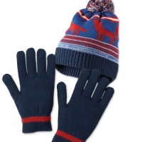 Aldi  Wolf Hat/Gloves Set 7-10 Years