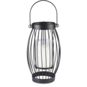 Black Citronella Candle Lantern