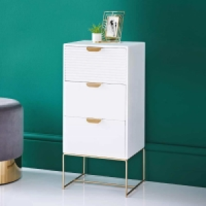 Loft Studio 3 Drawer Unit - White £40.50