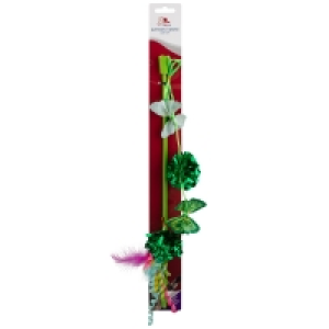 Butterfly Wand Cat Toy - Green