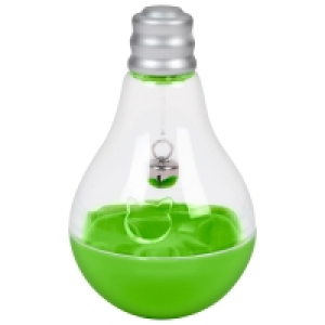 Cat Treat Dispenser with Bell - Green