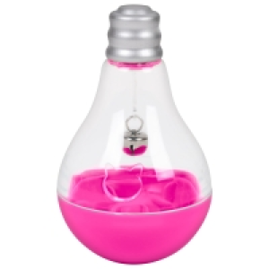 Cat Treat Dispenser with Bell - Pink