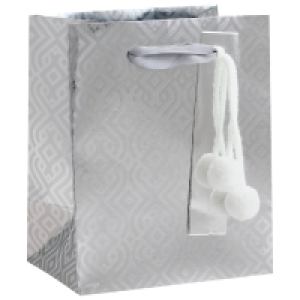 Perfume Gift Bag - Silver