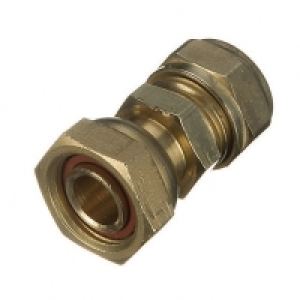 Primaflow Brass Compression Straight Tap Connector - 22mm X  £3.80