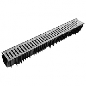 Clark-drain Channel & Galvanised Driveway Drainage Grate - 1