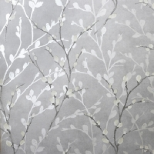 Arthouse Glitter Willow Silver Wallpaper 10.05m x 53cm £12.00