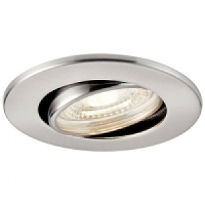 Saxby Integrated LED Fire Rated Adjustable Cool White Dimmab £10.00
