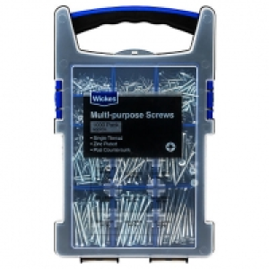 Wickes Single Thread Grab Pack Zinc Plated Screw - Pack Of 1 £13.00