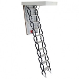 TB Davies MiniFold Metal Loft Ladder - Max Height 3m £450.00