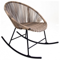 Wickes  Charles Bentley Bali Garden Rocking Chair - Natural