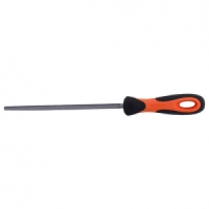 Wickes  Bahco Round Second Cut Wood File - 8in