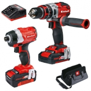 Wickes  Einhell Power X-Change 18V 1 x 2.0Ah & 1 x 4.0Ah Cordless Br