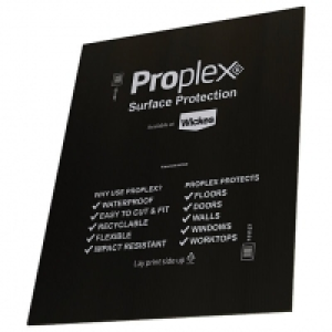 Proplex Black Surface Protection Sheet 1200 x 1000 x 2mm £3.00