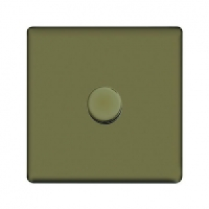 Wickes Dimmer Switch 1 Gang 2 Way 400W Pearl Nickel Screwles £6.62