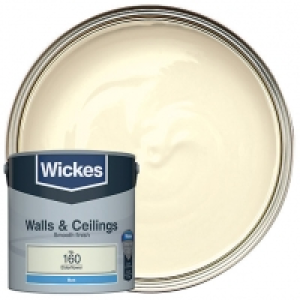 Wickes Elderflower - No.160 Vinyl Matt Emulsion Paint - 2.5L