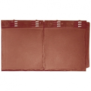 Envirotile Plastic Lightweight Terracotta Double Tile - 365  £112.00