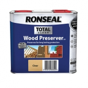 Ronseal Total Wood Preserver Clear 2.5L £26.00