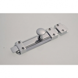 Wickes Flat Tower Bolt - Chrome 140mm £9.00