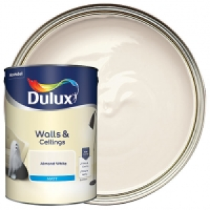 Dulux - Almond White - Matt Emulsion Paint 5L £26.00