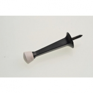 Wickes Solid Door Stop - Black £2.65