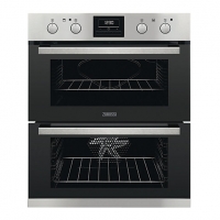Wickes  Zanussi Built Under Double Stainless Steel Electric Oven ZOF