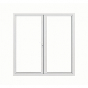 JCI Aluminium French Door White Inwards Opening 2090 x 1790m