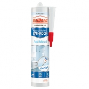 UniBond Anti-Mould Kitchen and Bathroom Sealant Translucent  £10.00