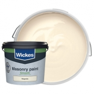 Wickes Masonry Smooth Magnolia 5L £16.00