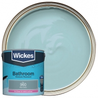 Wickes  Wickes Blue Jeans - No. 960 Bathroom Soft Sheen Emulsion Pai